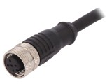 Mufă M12 5P Mamă DeviceNet/CANopen IP67 60V 4A