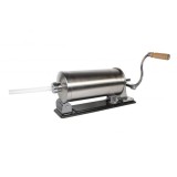 Aparat de umplut carnati Elefant, 3 kg, Orizontal/Rabatabil+ 4 palnii, prindere de masa