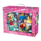 Puzzle 4in1 4 Princesses, Jad