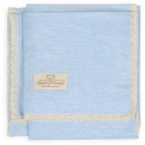 Babymatex Linen pled pentru copii Blue 75x100 cm