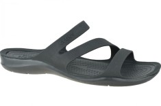 Papuci flip-flop Crocs W Swiftwater Sandals 203998-060 negru foto