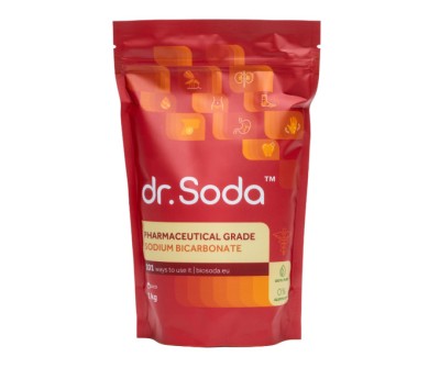 Bicarbonat de sodiu - grad farmaceutic, 1KG, Dr. Soda foto