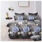 Lenjerie pat dublu,bumbac finet,6 piese,cearceaf normal 220x240cm, cearceaf pilota 200x220cm, 2 fete de perna 50x70, 2 fete de perna 70x70-A1185