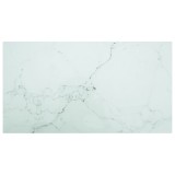 Cumpara ieftin Blat masa alb 120x65cm 8mm sticla securizata, design de marmura