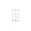 Uscator Rufe Vertical Pliabil cu Roti Sepio, 140cm, 25m Uscare, Otel, Violet