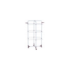Uscator vertical pentru rufe, pliabil, pe roti, Inaltime 140 cm, 25 m Sepio