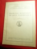 G.Oprescu - Probleme Romanesti de Arta Taraneasca -Ed.1940 , 15 pag+9 planse