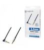 Cablu audio stereo 90 grade Jack 3.5 mm 0.75m tata-tata aurit, Logilink