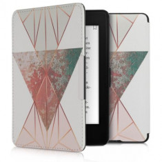 Husa pentru Kindle Paperwhite 7, Piele ecologica, Multicolor, 23135.40