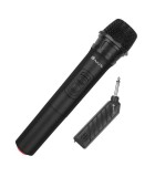 Microfon wireless unidirectional VHF Jack 6.3 mm negru SINGERAIR NGS