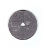 Moneda Belgia 10 centimes 1943, stare buna, curata, cu pete albe
