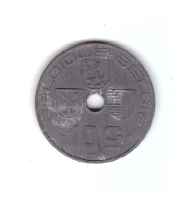 Moneda Belgia 10 centimes 1943, stare buna, curata, cu pete albe foto
