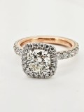 Inel 14k cu diamante naturale 2,5ct
