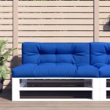 VidaXL Perne de paleți, 2 buc., albastru regal, material textil