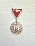 Medalie PIONIER &ndash; C&acirc;ntarea Rom&acirc;niei 1987-1989 &ndash; Locul II - Merit Cultural &ndash; Stare Foarte Bună