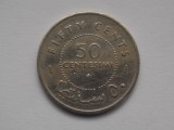50 CENTESIMI 1967 SOMALIA, Africa