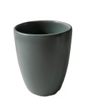 Pahar ceramica, 300 ml, Gri-Verzui Mat