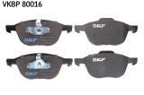 Set placute frana disc Ford C-Max, C-Max II, Ecosport; Mazda 3, 5; Volvo C30, C70 II, S40 II, V40, V40 Cross Country, lungime 155.2 mm, lungime