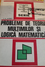 PROBLEME DE TEORIA MULTIMILOR SI LOGICA MATEMATICA T foto