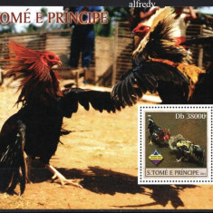 SAO TOME PRINCIPE 2003, Fauna, Pasari, serie neuzata, MNH