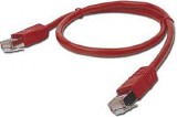 PATCH CORD UTP GEMBIRD Cat5e, cupru-aluminiu, 1 m, rosu, AWG26, &quot;PP12-1M/R&quot; (timbru verde 0.08 lei)