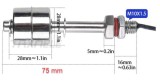 Senzor Nivel Lichid Inox 75mm Vertical, Plutitor, 10W, 0.5A, -30&deg;C - 125&deg;C, Acvariu, Piscina, Bazin Apa/Ulei