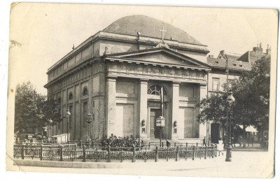 AD 1017 C. P. VECHE -BUDAPEST -DEAK-TERI AVANGHELIKUS TEMPLOM -UNGARIA -1932 foto