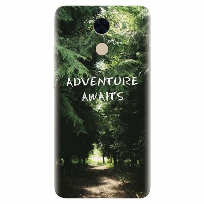 Husa silicon pentru Huawei Y7 Prime 2017, Adventure Awaits Forest foto