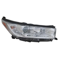 Far TOYOTA HIGHLANDER (U50), 10.2016-12.2019, partea dreapta, TYC, fara lumini de zi; Tip=USA; H11+HB3+W5W+WY28/8W; manual; Omologare: SAE; halogen
