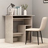 vidaXL Birou, gri beton, 80 x 45 x 74 cm, PAL