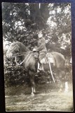 P.204 CARTE POSTALA FOTOGRAFIE WWII BELGIA MILITAR CAVALERIE, Necirculata