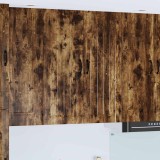 vidaXL Dulap suspendat de bucătărie Stejar fumuriu 80 x 31 x 100 cm 885150