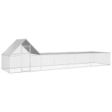 Cumpara ieftin Cotet pentru pasari, 8 x 2 x 2 m, otel galvanizat