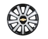 Cumpara ieftin Set 4 capace roti Flash Gri-Negru R14 pentru gama auto Chevrolet, Autohelix MSA