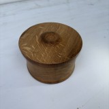 Cutie din stejar vechi Interior 5x10cm Finisaj cu ulei mineral, ceara de albine și carnauba