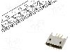 Conector USB AB micro, versiune USB 2.0, drept, GCT - USB3106-30-0230-A
