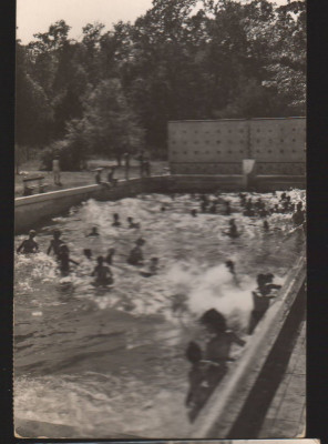 CPIB 21065 CARTE POSTALA - ORADEA. BAILE &amp;quot;1 MAI&amp;quot; - BAZINUL, RPR foto