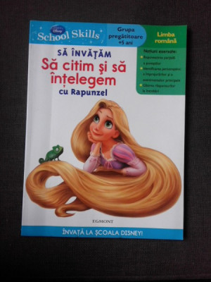 Sa invatam sa citim si sa intelegem cu Rapunzel, limba romana, grup pregatitoare +5 ani foto