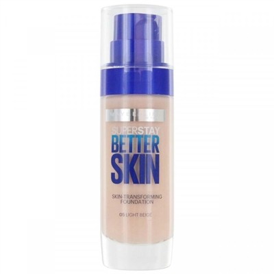 Fond de ten, Maybelline, Better Skin, 05-Light Beige, 30 ml foto