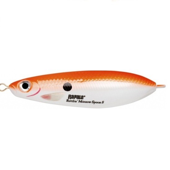 LINGURA RAPALA RATTLIN&#039; MINNOW SPOON 8CM / 16GR FRP
