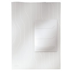 Mapa plastic cu separatoare Combi File Leitz A4 200 microni set 3 buc foto