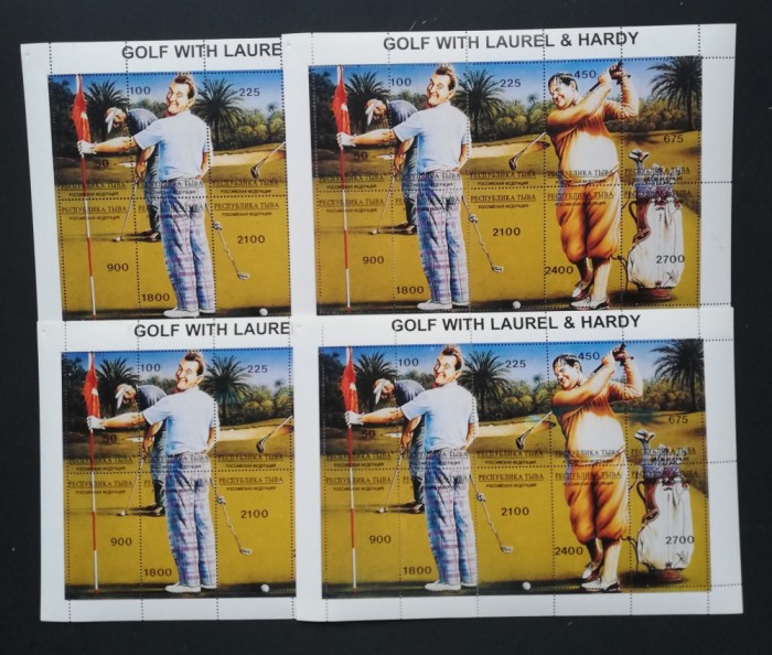 TUVA-GOLF CU STAN SI BRAN- 4 x 1 M/Sh.**( Colita )TR 29A