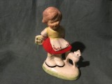 Vintage / Design - Statueta / Figurina / Bibelou din ceramica realizat manual anii 60-70 !