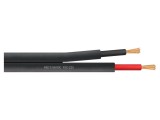 Cablu difuzor 2x2,5mm&sup2; litat negru PVC Reds Music 500m