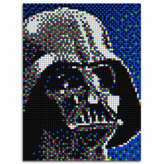 Joc Creativ Pixel Art Star Wars Darth Vader Quercetti 5600 Piese foto