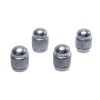 Capace Valve Roti Auto Universal Aluminiu Argintiu Oval Automax - Set 4 Bucati