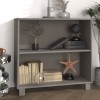 Servantă &bdquo;HAMAR&rdquo;, gri deschis, 85x35x80 cm, lemn masiv pin