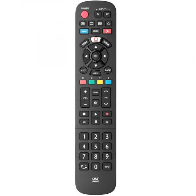 Telecomanda smart One for All, URC4914, TV Panasonic, 30 m, Negru foto