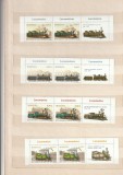 ROMANIA 2011 LP 1912 LP 1913 LOCOMOTIVE SERIE + SERIE+VINIETA + COLITA MNH, Nestampilat