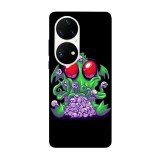 Husa compatibila cu Huawei Nova 8i model Baby Cthulhu, Silicon, TPU, Viceversa